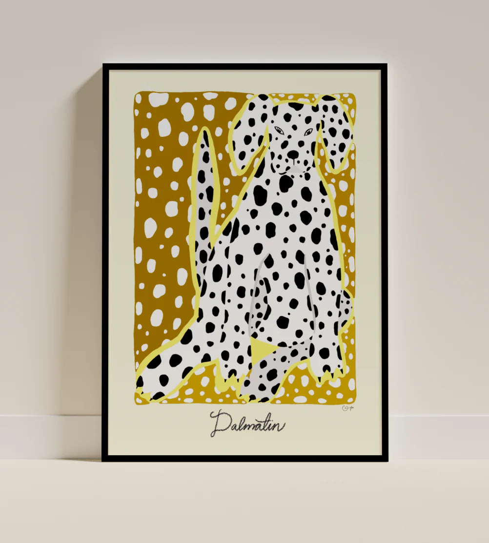 Elin PK Dalmatian Poster