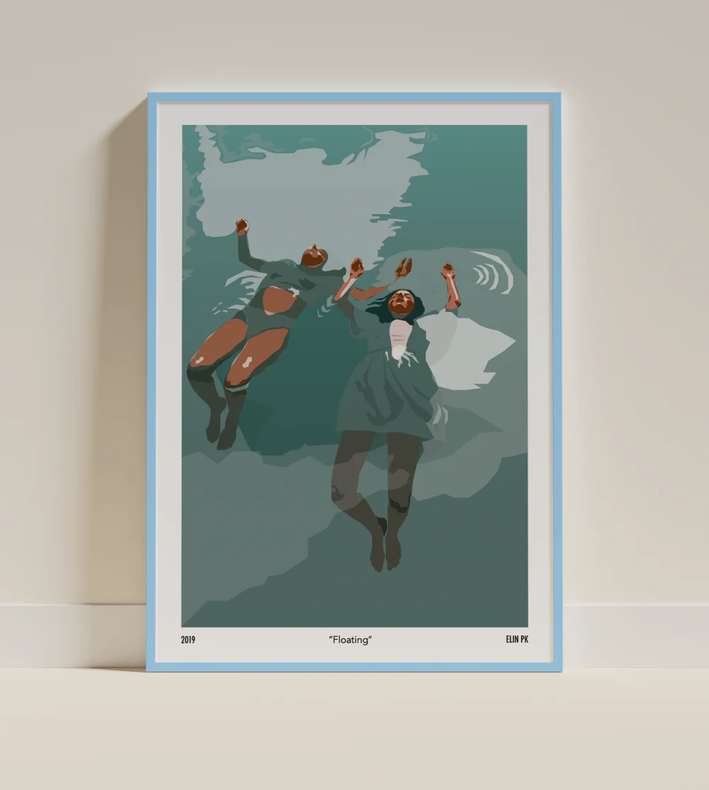 Elin PK "Floating" Poster