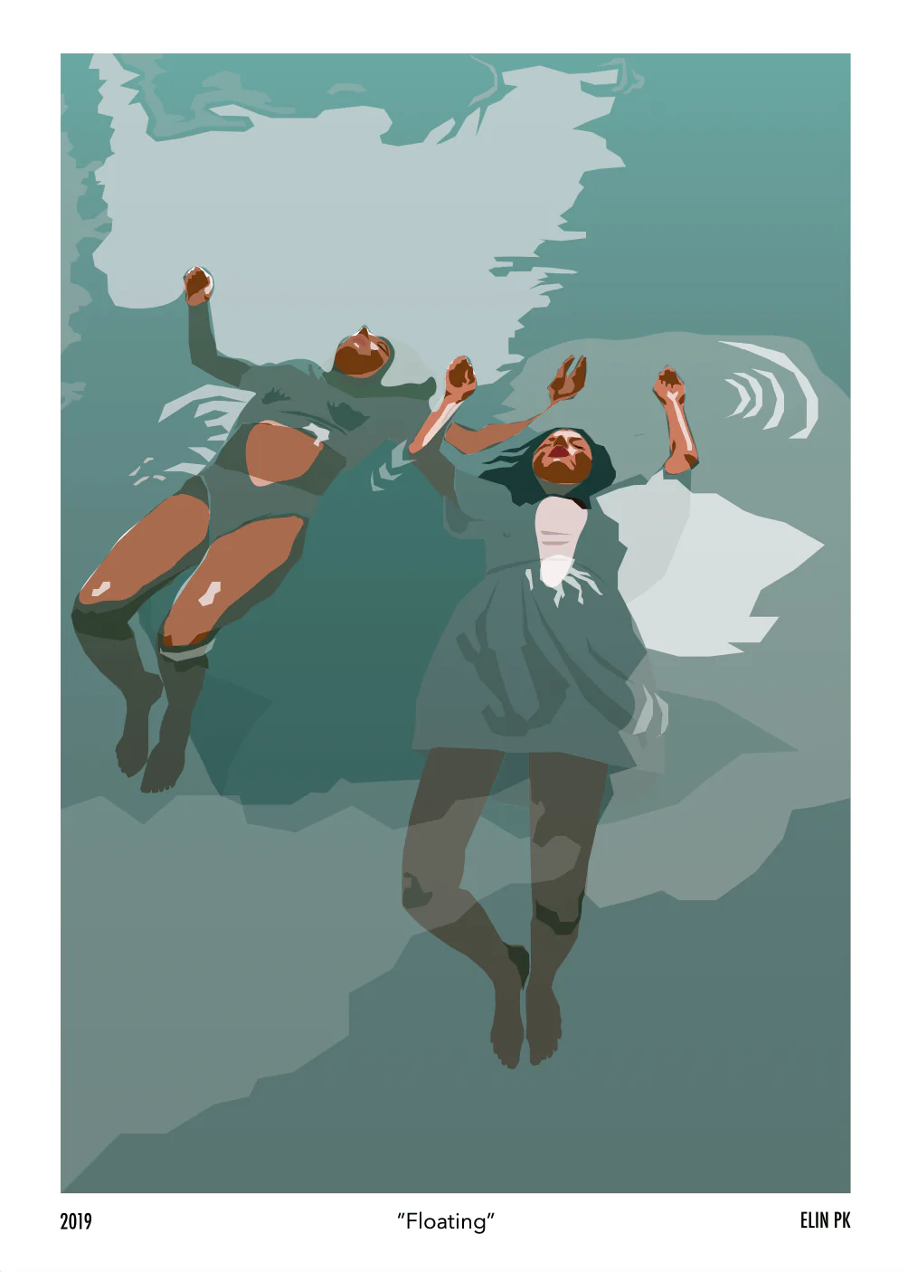 Elin PK "Floating" Poster - Image 2