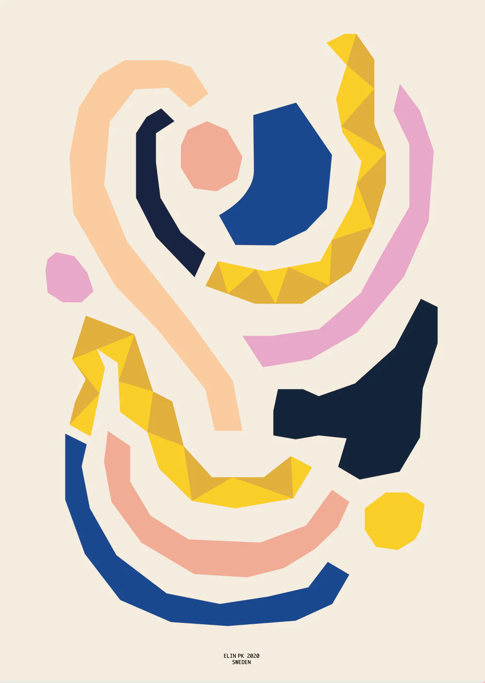 Elin PK "Formation" Poster - Image 2