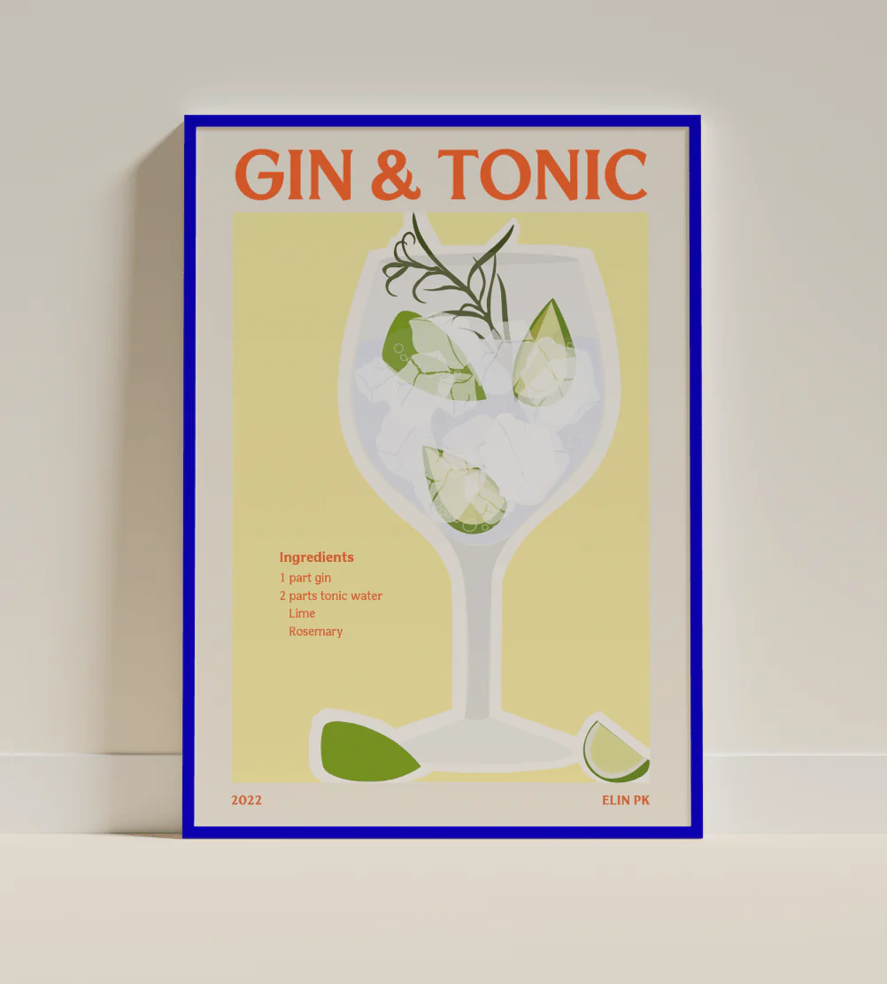 Elin PK Gin & Tonic II Poster