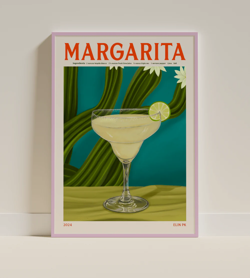 Elin PK Margarita Drink Poster