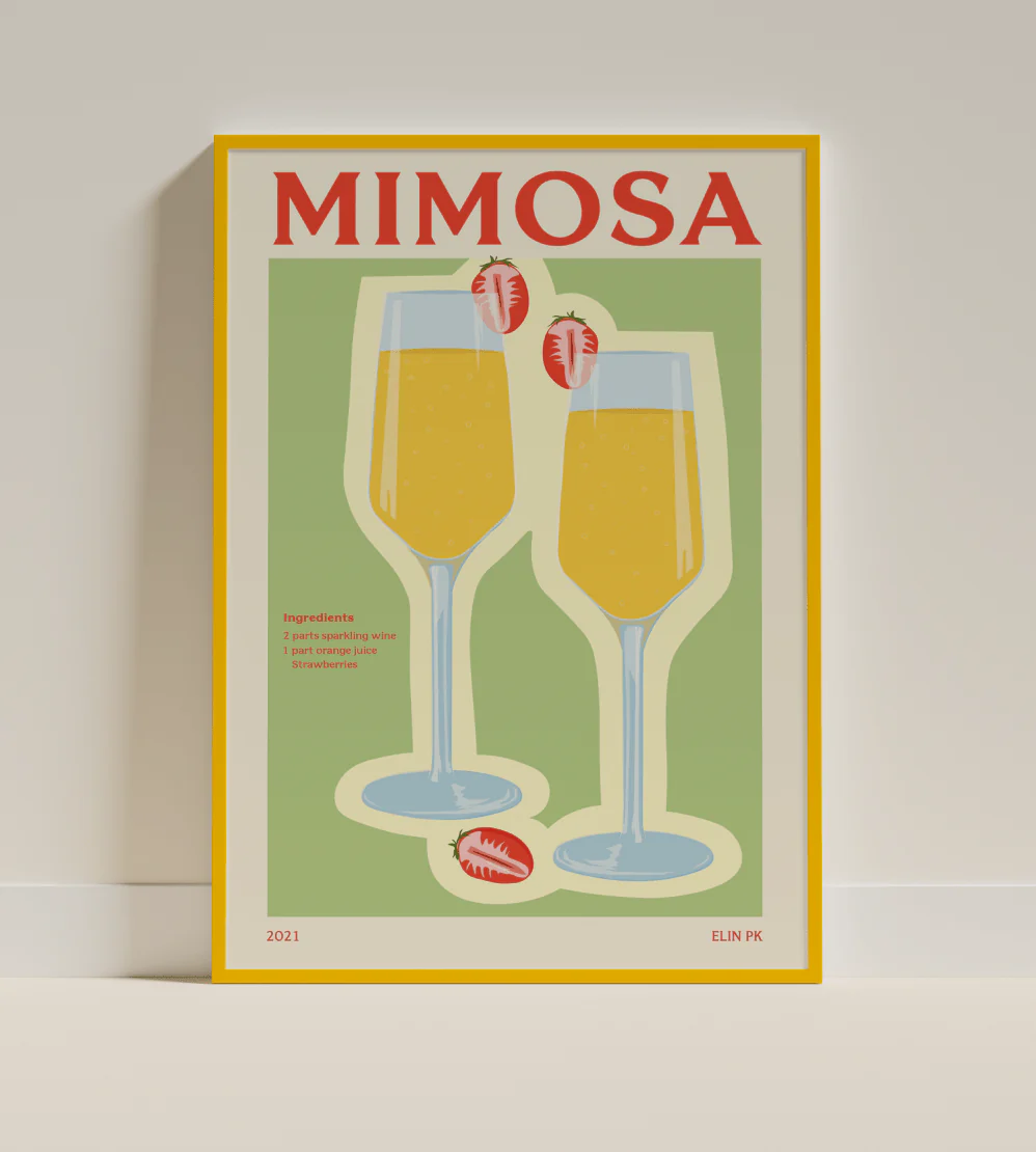 Elin PK Mimosa Drink Poster