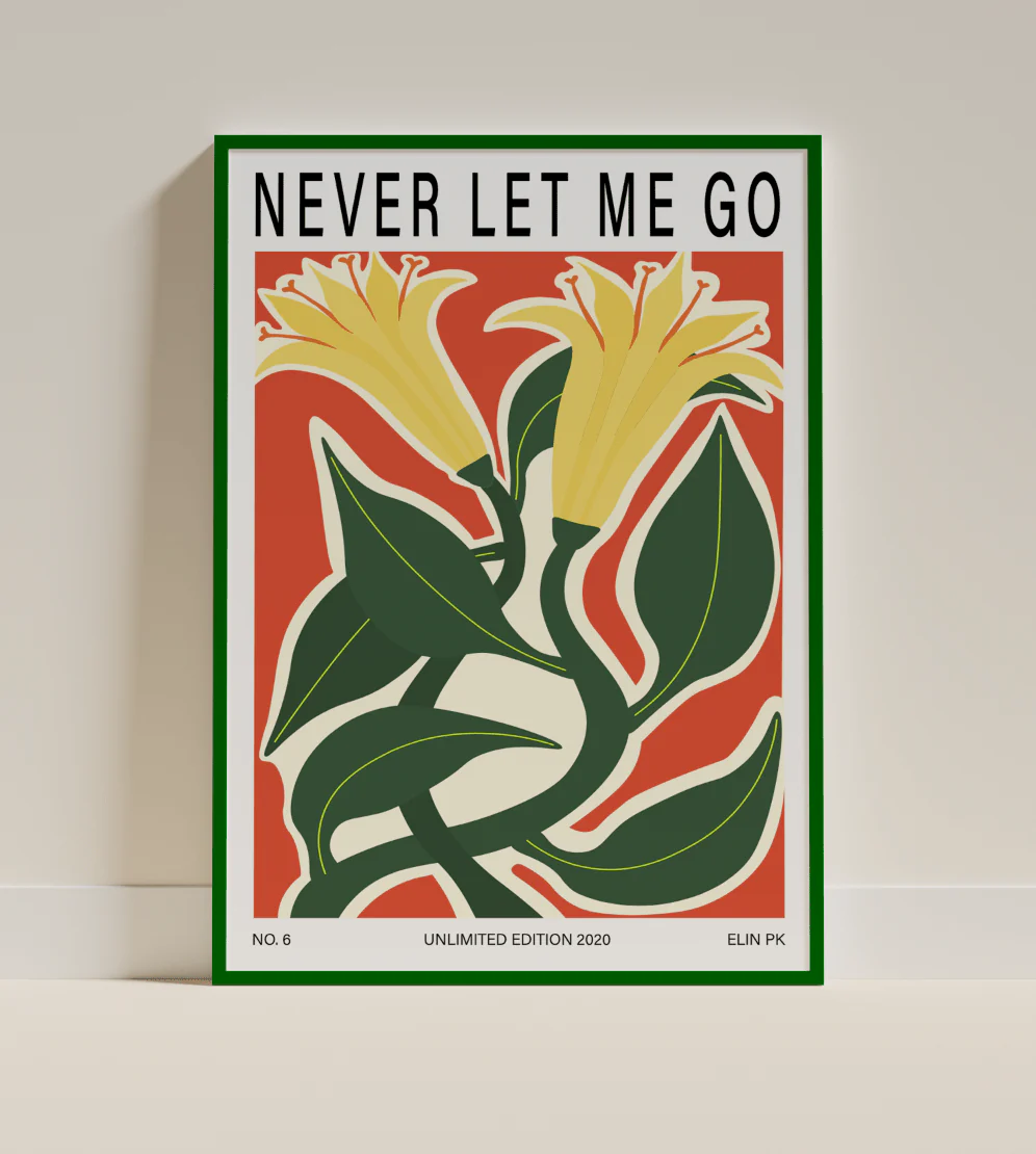 Elin PK "Never let me go" Poster