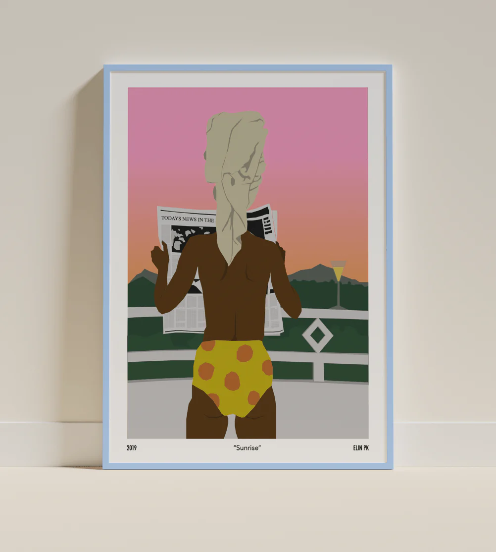 Elin PK "Sunrise" Poster
