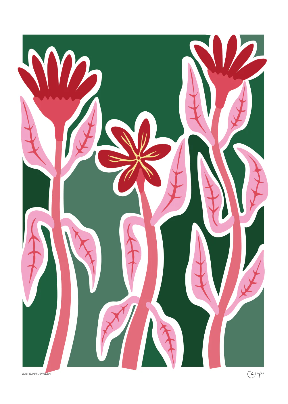 Elin PK "The meadow III" Poster - Image 2